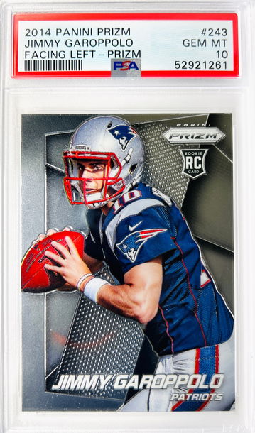 ⭐️ 2014 JIMMY GAROPPOLO PRIZM #243 PSA 10 RC 🔥🔥