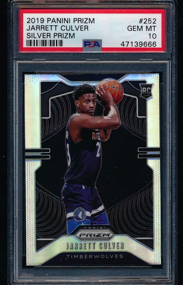 Jarrett Culver 2019 Prizm Silver RC