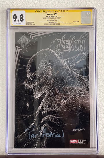 Venom 33 King In Black Patrick Gleason Variant Edition 1st Print CGC SS 9.8