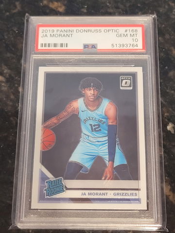 2019 Optic Rated Rookie Ja Morant PSA 10 GEM MT!!