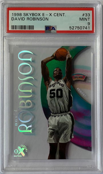 1998 Skybox E-X Century David Robinson PSA 9 #33 POP 
