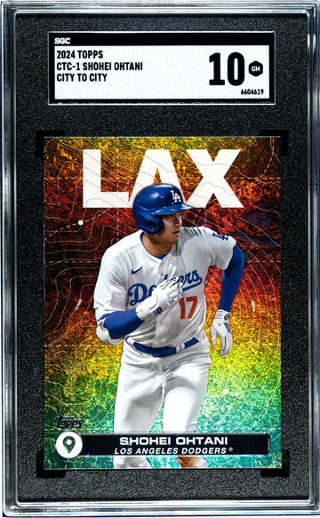 2024 Topps #CTC-1 Shohei Ohtani City to City SGC 10