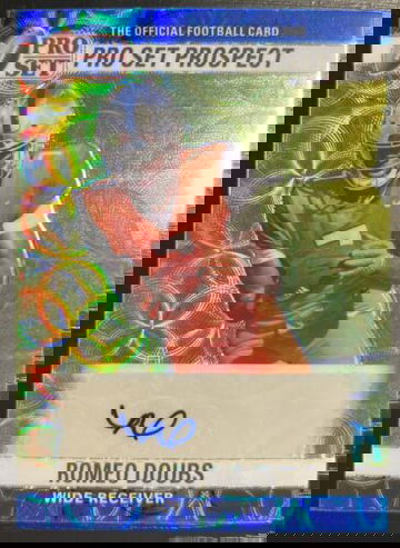 2022 Leaf Pro Set Romeo Doubs Autograph Scope #d /15 #90-RD1