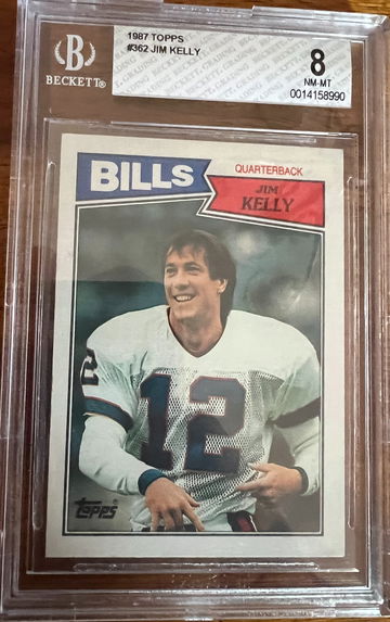 1987 Topps Jim Kelly