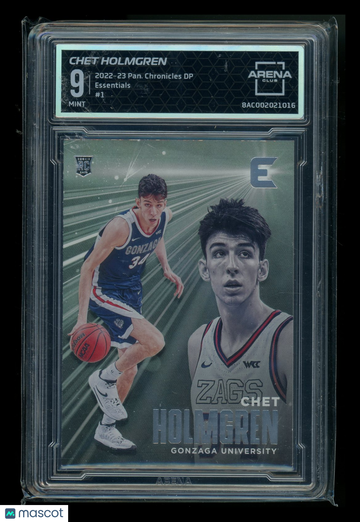 2022-23 Panini Chronicles DP Essentials Chet Holmgren #1 Arena Club 9