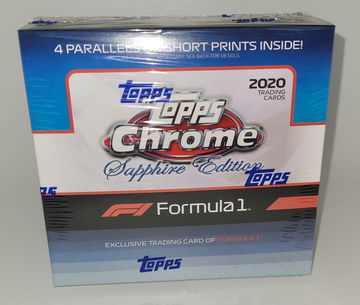 2020 Topps Chrome Formula 1 F1 Sapphire Sealed Box