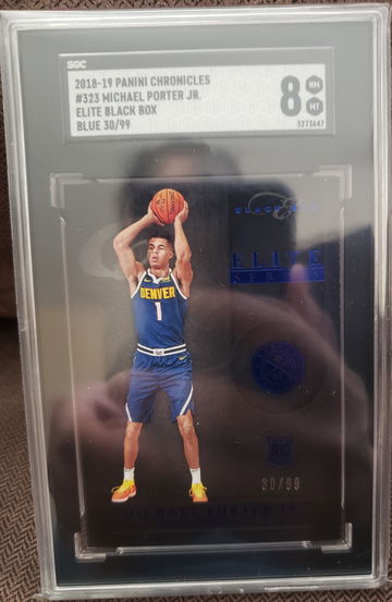 Michael Porter Jr 2018 Chronicle Blue /99 sgc 8