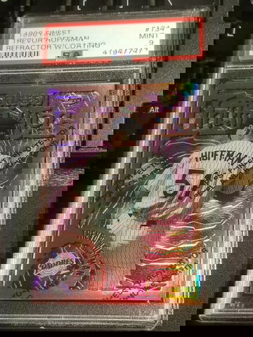 1996 Finest #134 Trevor Hoffman Refractor W/ Coating PSA 9 Mint HOF