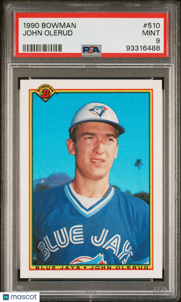 1990 Bowman John Olerud #510 PSA 9