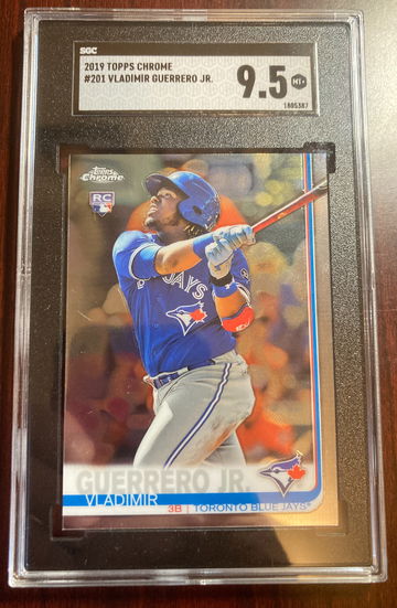 2019 Topps Chrome Vladimir Guerrero Jr. SGC 9.5 Mint