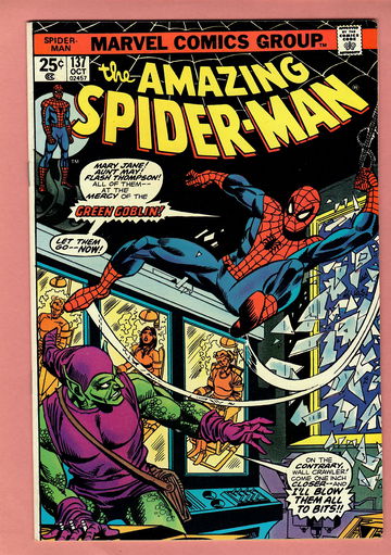 Amazing Spider-man #137     8.5 VF Plus