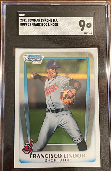 2011 Bowman Chrome Francisco Lindor Rookie