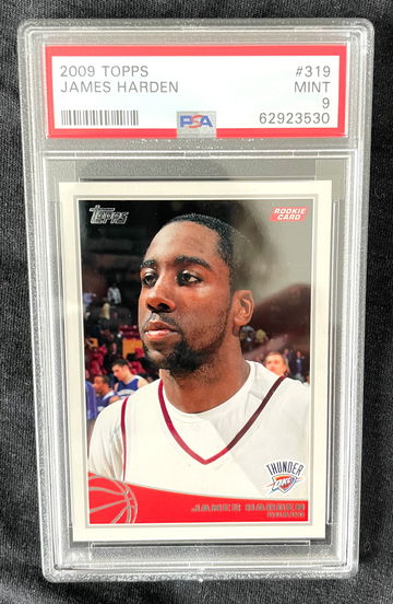 2009 Topps James Harden #319 PSA 9