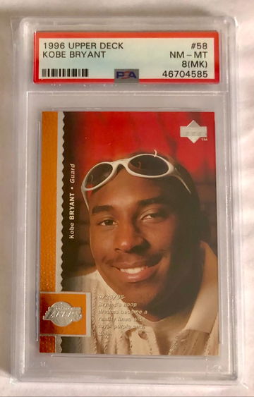 1996 Kobe Bryant Upper Deck #58 PSA