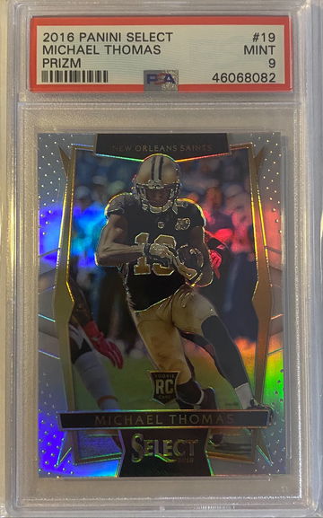 2016 Panini Select Michael Thomas Silver PSA 9 #19 Saints 