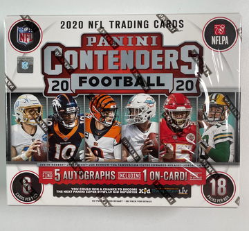 2020 panini contenders football NFL hobby box