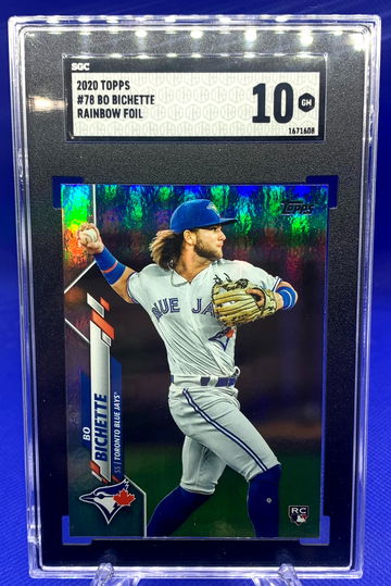 2020 Topps Bo Bichette Rainbow Foil