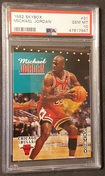 1992 Skybox Michael Jordan PSA 10
