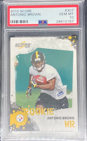 2010 Score Antonio Brown PSA 10
