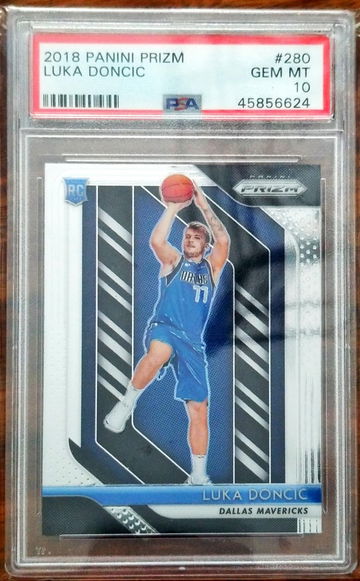 Luka Doncic Prizm PSA 10 