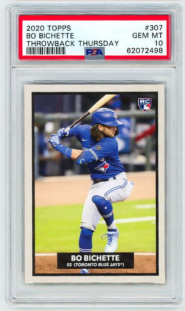 2020 Topps Throwback Thursday Bo Bichette RC