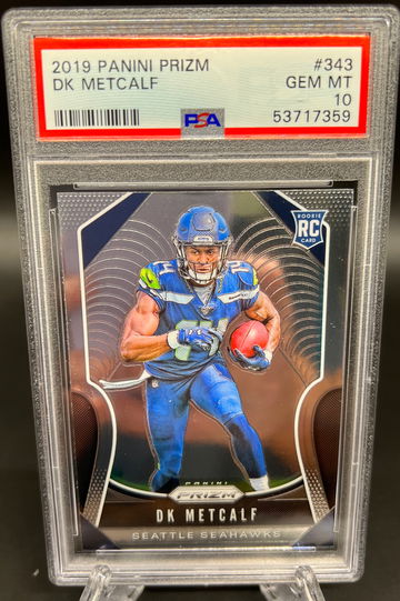 2019 Panini Prizm DK Metcalf  PSA 10