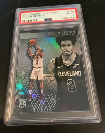 Collin Sexton PSA 9 chronicles rookie essentials 