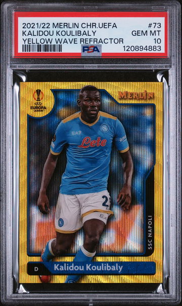 2021 Merlin Chrome #73 Kalidou Koulibaly /225 PSA 10