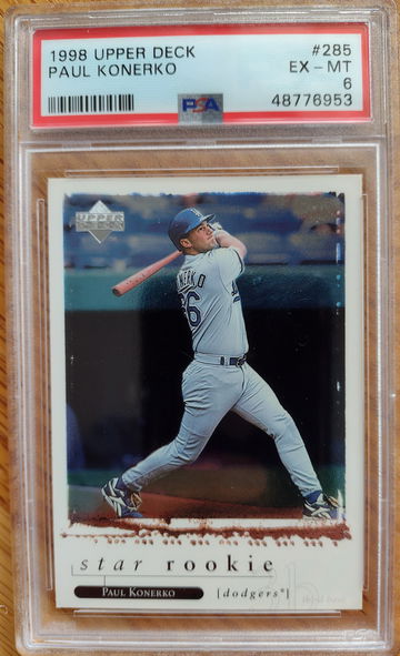 1998 Upper Deck Paul Konerko PSA 6