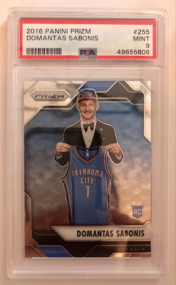 2016 Domantas Sabonis rookie prizm