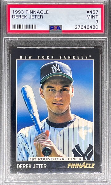 1993 Pinnacle #457 Derek Jeter PSA 9