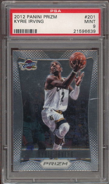 2012 Panini Prizm #201 Kyrie Irving PSA 9 