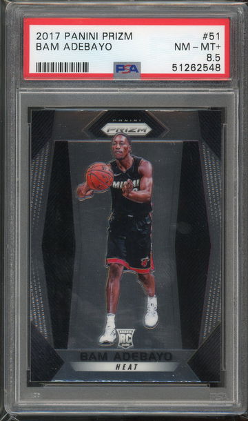 2017 Prizm Bam Adebayo PSA 8.5