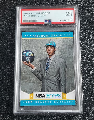 2012 Hoops 275 Anthony Davis PSA 9 rc