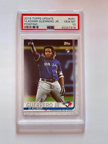 2019 Topps Update Vladimir Guerrero Jr Pointing SP PSA 10 