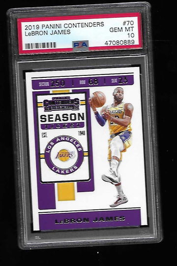 2019 Panini Contenders Lebron James