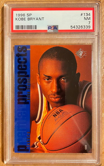 1996 SP Kobe Bryant PSA 7 (#134)