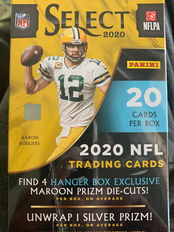 2020 Panini Select Football NFL hanger box