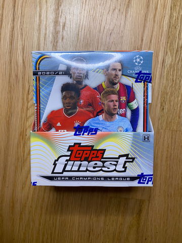 2020 - 2021 Topps Finest UEFA Champions League