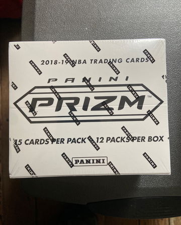 2018-19 NBA prizm cello box