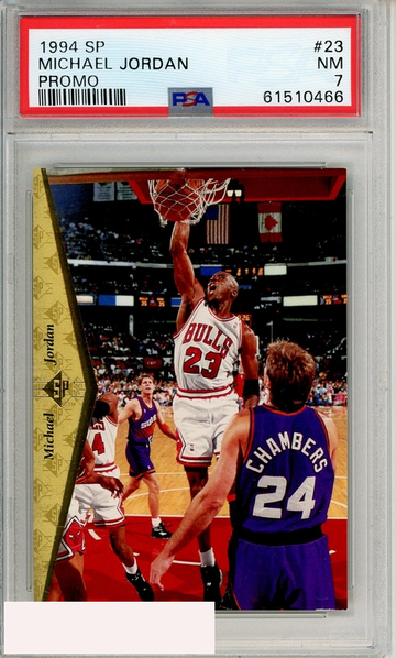 1994 SP MICHAEL JORDAN #23 PROMO PSA 7 NM