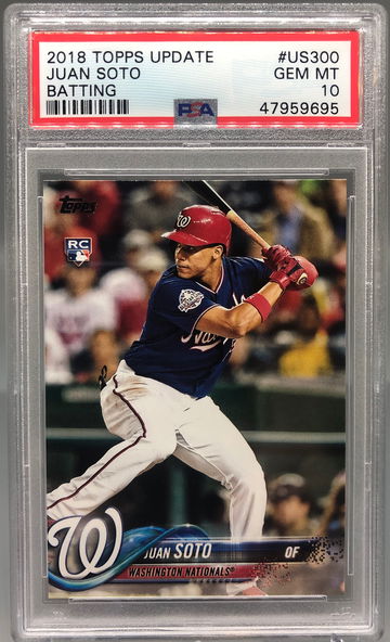 Juan Soto 2018 Topps Update US300