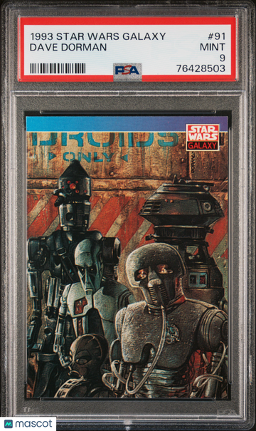 1993 Star Wars Galaxy Dave Dorman #91 PSA 9