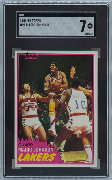 1981-82 Topps Magic Johnson
