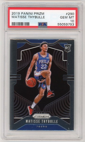 Matisse Thybulle 2019 Prizm PSA 10 Rookie