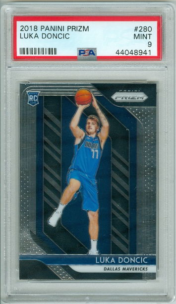 Luka Doncic 2018 Panini Prizm #280 PSA 9 Rookie RC