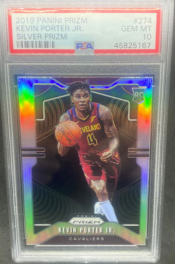 Kevin Porter JR Silver Prizm PSA 10