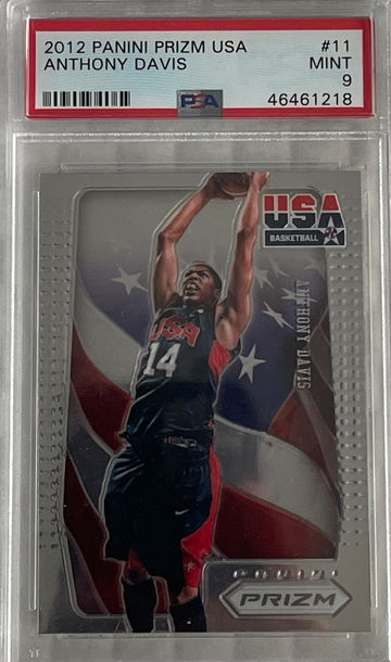 2012 Prizm Anthony Davis USA PSA 9! POP 40! 🔥