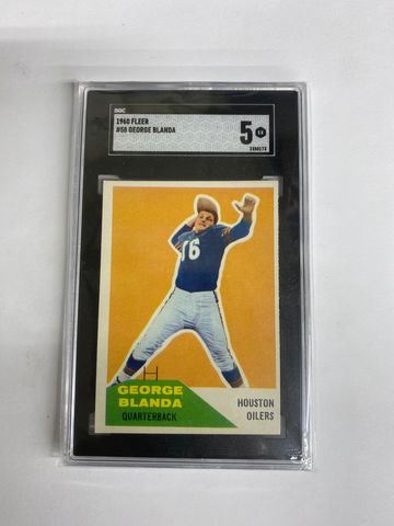 1960 Fleer #58 George Blanda 