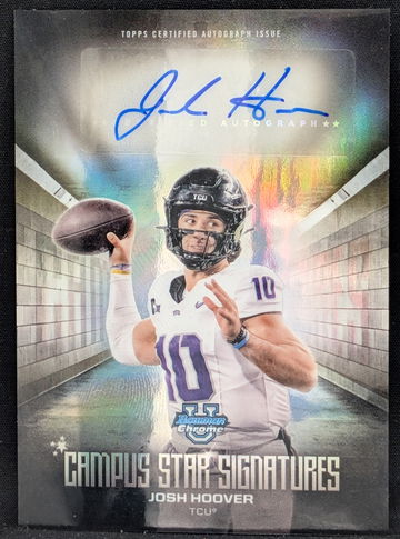 2025 Bowman Chrome University Campus Star Signatures #CSS-JH Josh Hoover